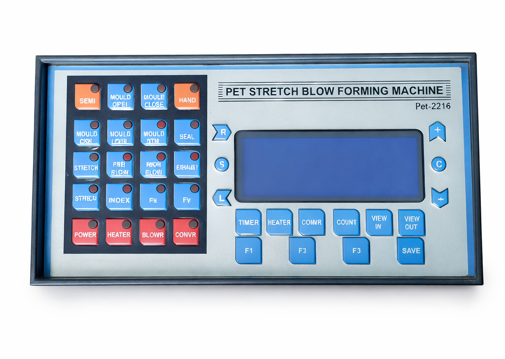 PET STRETCH BLOW MOULDING MACHINE